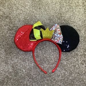 Disney Red and Black Sequin Minnie Ears